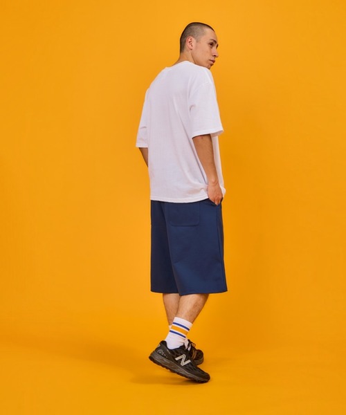 WALLA WALLA SPORT(ワラワラスポーツ)の「U.S. MADE BIRDSEYE MESH POCKET TEE / ユーエス メイド バーズアイ メッシュ ポケット ティー(Tシャツ/カットソー・レディース・ホワイト/ダークブラウン/スミクロ/トップグレー・MEDIUM/LARGE/X-LARGE/SMALL)」の10枚目の写真