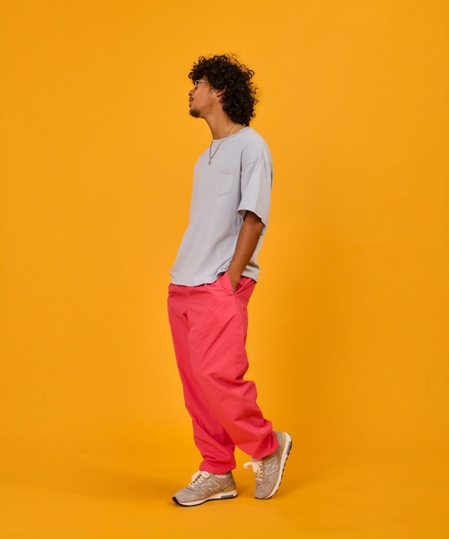 WALLA WALLA SPORT(ワラワラスポーツ)の「U.S. MADE BIRDSEYE MESH POCKET TEE / ユーエス メイド バーズアイ メッシュ ポケット ティー(Tシャツ/カットソー・レディース・ホワイト/ダークブラウン/スミクロ/トップグレー・MEDIUM/LARGE/X-LARGE/SMALL)」の11枚目の写真