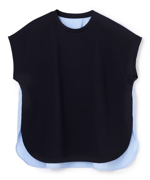 UNFILO(アンフィーロ)の「BEAUTY FORM-T バックシャーリング Tシャツ(Tシャツ/カットソー・レディース・ダークグリーン系/ホワイト系1/ネイビー系1/ベージュ系/ブラック系・SMALL/MEDIUM/LARGE)」の14枚目の写真