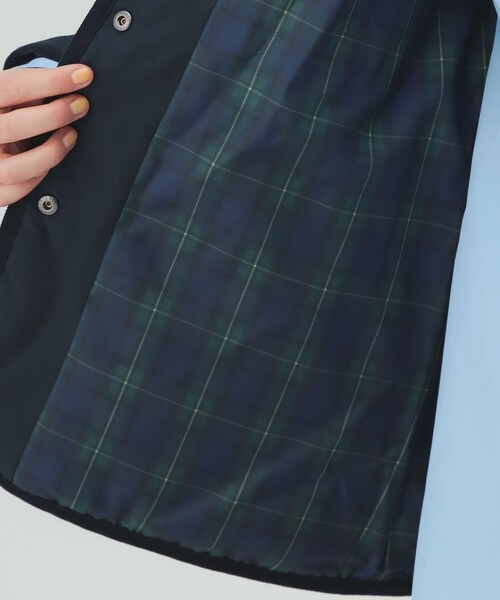 BEAMS HEART（ビームスハート）の「フード キルティング ブルゾン（ブルゾン・レディース・ネイビー/ベージュ/オリーブ・SMALL/LARGE/MEDIUM）」の8枚目の写真