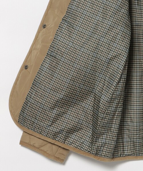 BEAMS HEART（ビームスハート）の「フード キルティング ブルゾン（ブルゾン・レディース・ネイビー/ベージュ/オリーブ・SMALL/LARGE/MEDIUM）」の14枚目の写真