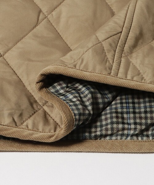 BEAMS HEART（ビームスハート）の「フード キルティング ブルゾン（ブルゾン・レディース・ネイビー/ベージュ/オリーブ・SMALL/LARGE/MEDIUM）」の16枚目の写真