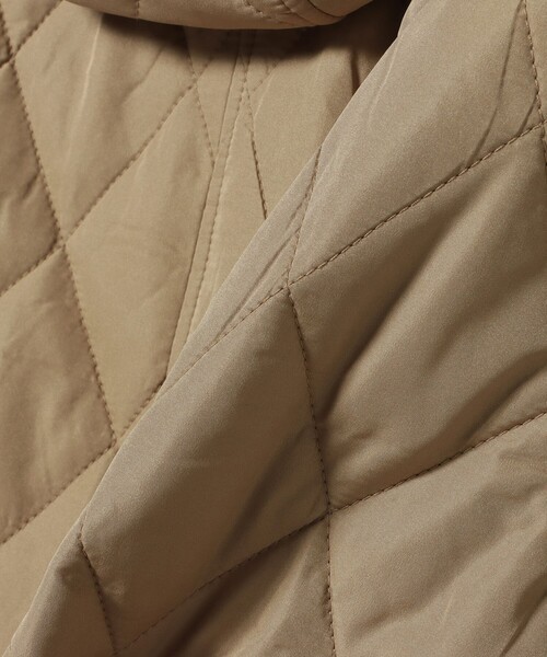 BEAMS HEART（ビームスハート）の「フード キルティング ブルゾン（ブルゾン・レディース・ネイビー/ベージュ/オリーブ・SMALL/LARGE/MEDIUM）」の17枚目の写真