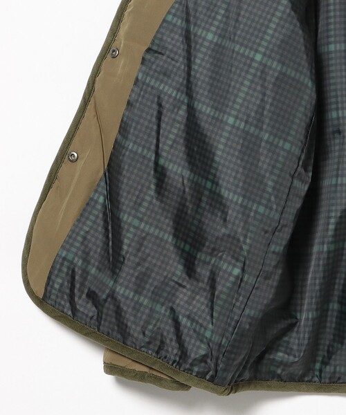 BEAMS HEART（ビームスハート）の「フード キルティング ブルゾン（ブルゾン・レディース・ネイビー/ベージュ/オリーブ・SMALL/LARGE/MEDIUM）」の19枚目の写真