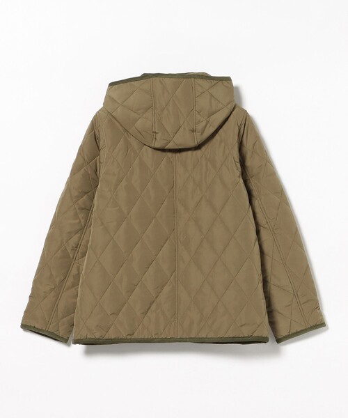 BEAMS HEART（ビームスハート）の「フード キルティング ブルゾン（ブルゾン・レディース・ネイビー/ベージュ/オリーブ・SMALL/LARGE/MEDIUM）」の20枚目の写真