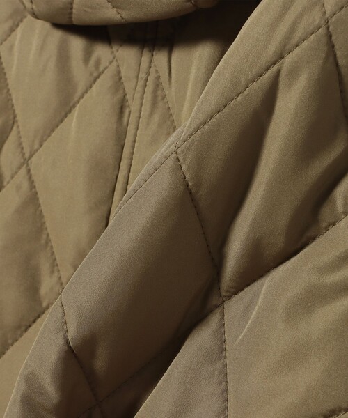 BEAMS HEART（ビームスハート）の「フード キルティング ブルゾン（ブルゾン・レディース・ネイビー/ベージュ/オリーブ・SMALL/LARGE/MEDIUM）」の21枚目の写真