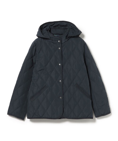 BEAMS HEART（ビームスハート）の「フード キルティング ブルゾン（ブルゾン・レディース・ネイビー/ベージュ/オリーブ・SMALL/LARGE/MEDIUM）」の22枚目の写真