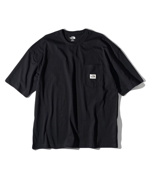 THE NORTH FACE(ザノースフェイス)の「【THE NORTH FACE】胸ポケロゴTシャツ POCKET S/S R/TEE(Tシャツ/カットソー・レディース・ホワイト/ブラック・S/M/L/XL/XXL)」の21枚目の写真