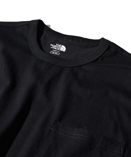 THE NORTH FACE(ザノースフェイス)の「【THE NORTH FACE】胸ポケロゴTシャツ POCKET S/S R/TEE(Tシャツ/カットソー・レディース・ホワイト/ブラック・S/M/L/XL/XXL)」の22枚目の写真