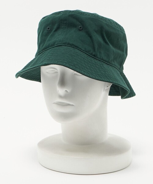 BEAUTY&YOUTH UNITED ARROWS(ビューティーアンドユースユナイテッドアローズ)の「コットン カラー バケット ハット(ハット・メンズ・ホワイト/ケリーグリーン/ブラック・FREE)」の18枚目の写真