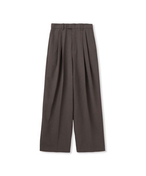 Droite lautreamont(ドロワットロートレアモン)の「サスペンダー付き2タックパンツ(その他パンツ・レディース・ブラック/ブラウン・S/M)」の4枚目の写真