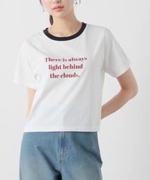 【ハニさら・接触冷感・UVカット】リンガーTシャツ