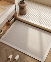 MKD.ZAKKA（エムケーディーザッカ）の「ソフト珪藻土バスマット 40x60cm（バス/トイレグッズ）」