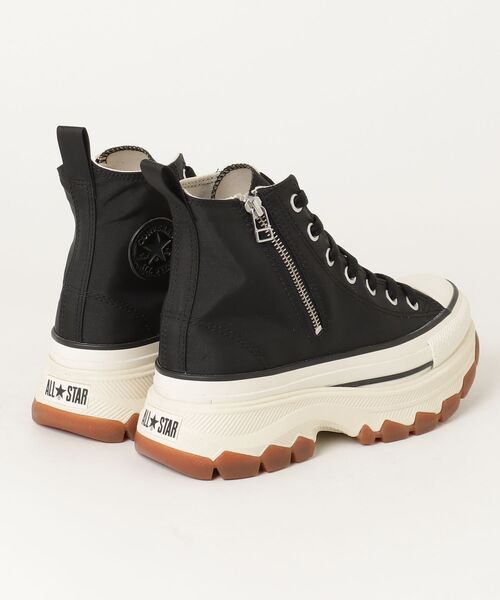 CONVERSE(コンバース)の「CONVERSE/コンバース/ALL STAR TREAKWAVE NL Z HI/オールスター トレックウェーブ ナイロンジップ HI(スニーカー・レディース・ブラック・6.5/4/5)」の2枚目の写真