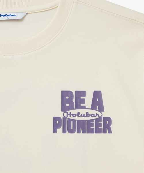 HOLUBAR(ホルバー)の「Backpacking Graphic T Shirt Off White(Tシャツ/カットソー・メンズ・その他・MEDIUM/LARGE/X-LARGE)」の4枚目の写真
