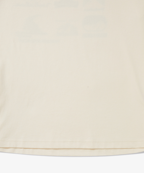 HOLUBAR(ホルバー)の「Backpacking Graphic T Shirt Off White(Tシャツ/カットソー・メンズ・その他・MEDIUM/LARGE/X-LARGE)」の6枚目の写真