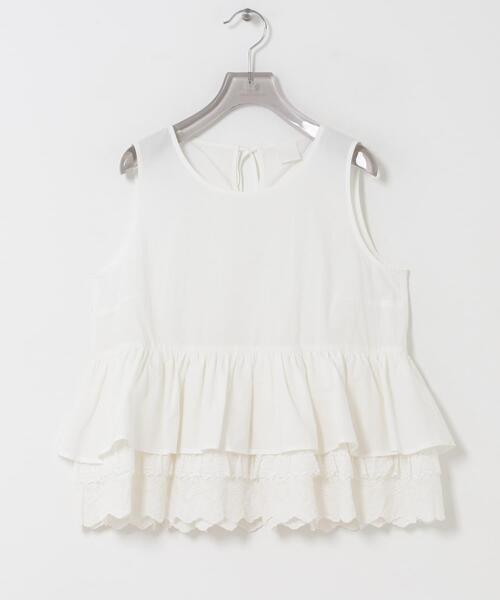 URBAN RESEARCH(アーバンリサーチ)の「Picchi Nia COTTON CLOUD(シャツ/ブラウス・レディース・ホワイト・FREE)」の2枚目の写真