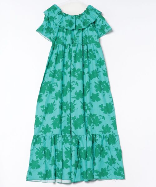 Maunaloa(マウナロア)の「【Maunaloa】クラシカルムームーワンピース(ワンピース・レディース・レッド/ターコイズブルー/ピンク・FREE)」の4枚目の写真