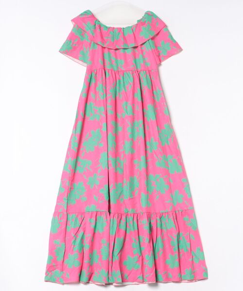 Maunaloa(マウナロア)の「【Maunaloa】クラシカルムームーワンピース(ワンピース・レディース・レッド/ターコイズブルー/ピンク・FREE)」の7枚目の写真