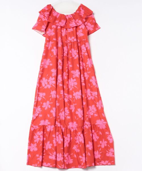 Maunaloa(マウナロア)の「【Maunaloa】クラシカルムームーワンピース(ワンピース・レディース・レッド/ターコイズブルー/ピンク・FREE)」の11枚目の写真