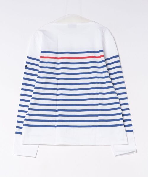 SAINT JAMES(セントジェームス)の「【SAINT JAMES】NAVAL RAY ROUGE 4926(Tシャツ/カットソー・メンズ・ネイビー・S/XL)」の2枚目の写真