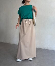Jena espace merveilleux | ウエストサテン切替スカート(スカート)
