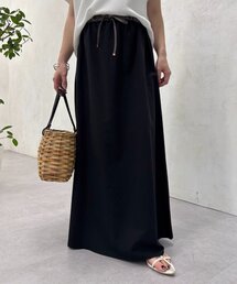 Jena espace merveilleux | ウエストサテン切替スカート(スカート)