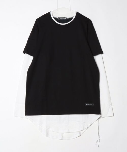 mastermind JAPAN(マスターマインド)の「LAYEREDLS TEE(Tシャツ/カットソー・メンズ・ブラック系その他2/ブラック系その他・XL)」の1枚目の写真