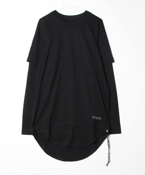 mastermind JAPAN(マスターマインド)の「LAYEREDLS TEE(Tシャツ/カットソー・メンズ・ブラック系その他2/ブラック系その他・XL)」の2枚目の写真