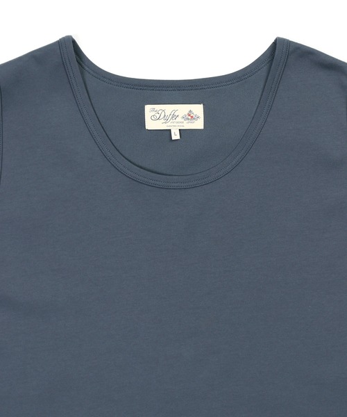 The DUFFER of ST.GEORGE(ザダファーオブセントジョージ)の「COOLMAX 2LAYERS TANK TOP:2層構造 吸水速乾クールマックス タンクトップ(タンクトップ・メンズ・ブラック/ホワイト/ブルーグレー・X-LARGE/LARGE/MEDIUM)」の11枚目の写真