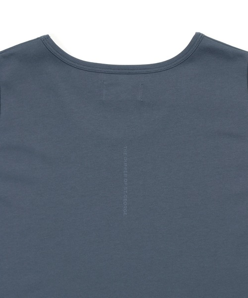 The DUFFER of ST.GEORGE(ザダファーオブセントジョージ)の「COOLMAX 2LAYERS TANK TOP:2層構造 吸水速乾クールマックス タンクトップ(タンクトップ・メンズ・ブラック/ホワイト/ブルーグレー・X-LARGE/LARGE/MEDIUM)」の5枚目の写真