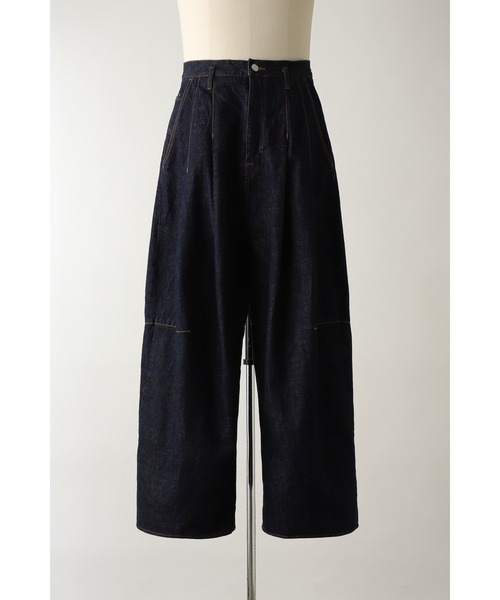 SHINYAKOZUKA(シンヤコヅカ)の「ordinary city baggy(ISSUE#9)(デニムパンツ・メンズ・ブラック/インディゴブルー・SMALL/MEDIUM/LARGE/X-SMALL)」の6枚目の写真