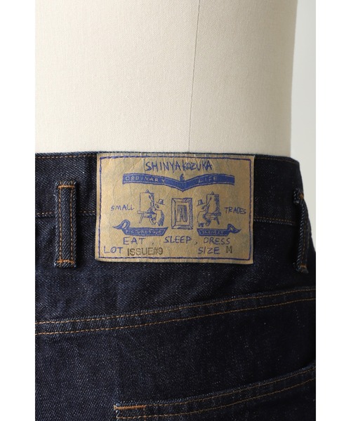 SHINYAKOZUKA(シンヤコヅカ)の「ordinary city baggy(ISSUE#9)(デニムパンツ・メンズ・ブラック/インディゴブルー・SMALL/MEDIUM/LARGE/X-SMALL)」の8枚目の写真