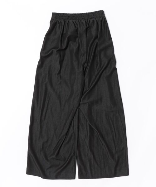 Jines（ジネス）の「テンセルデニム2タックワイドパンツ（デニムパンツ・レディース・ネイビー/ブラック/ターコイズブルー・38）」の4枚目の写真
