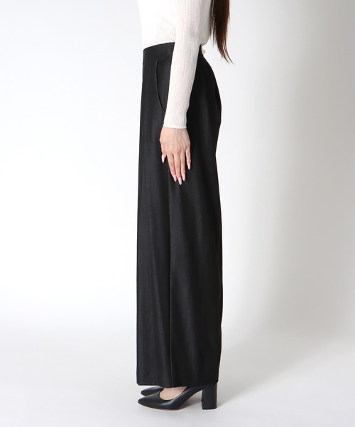 Jines（ジネス）の「テンセルデニム2タックワイドパンツ（デニムパンツ・レディース・ネイビー/ブラック/ターコイズブルー・38）」の22枚目の写真