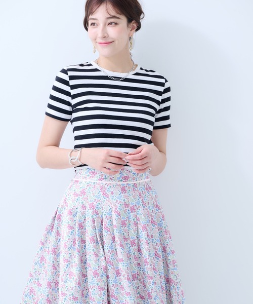 Chesty（チェスティー）の「リバティプリントスカート（スカート・レディース・グレー/ピンク・0/1）」の16枚目の写真