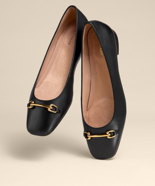 COLE HAAN(コールハーン)の「ゴートゥー ベルレー ホースビット バレエ womens(バレエシューズ・レディース・ブラック・8/8.5/5/5.5/6/6.5/7/7.5)」の1枚目の写真
