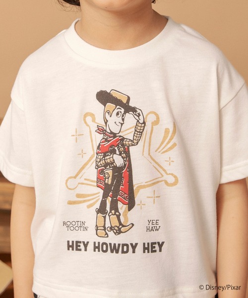 BRANSHES(ブランシェス)の「【TOY STORY/トイ・ストーリー】切替レイヤードTシャツ(Tシャツ/カットソー・キッズ・ブルー/アイボリー/チャコールグレー・100/110/90/140/120/130)」の9枚目の写真