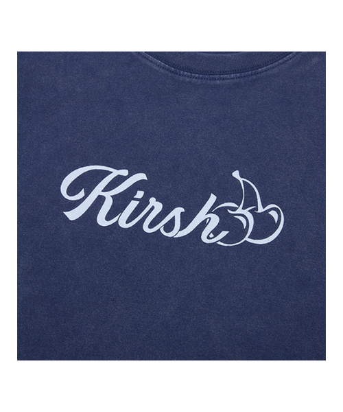 KIRSH（キルシー）の「ワーディングクロップピグメントTシャツ[ネイビー]（Tシャツ/カットソー・レディース・その他・SMALL/MEDIUM）」の4枚目の写真