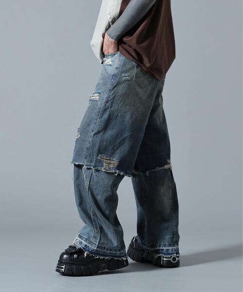 GARDEN TOKYO(ガーデントウキョウ)の「MAVYTH/メヴィス/LAYERED DENIM PANTS(デニムパンツ・メンズ・その他4・XL/L/M)」の2枚目の写真