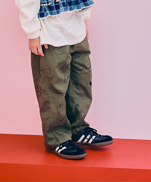 p.premier(ピードットプルミエ)の「選べる3タイプイロチ買いしたい総柄ツイル・デニムパンツ 全12色(その他パンツ・キッズ・レッド/アイボリー/カーキ/ピンク/ブラウン/ネイビー/ブルー/パープル/ブラック/チャコール/ベージュ/ストライプ・140/130/120/80/110/90/100)」の6枚目の写真