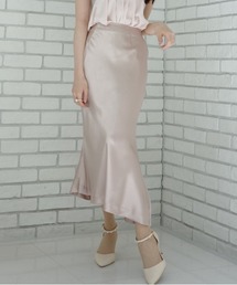 Silky satin skirt/シルキーサテンスカート