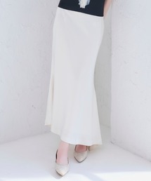 Silky satin skirt/シルキーサテンスカート
