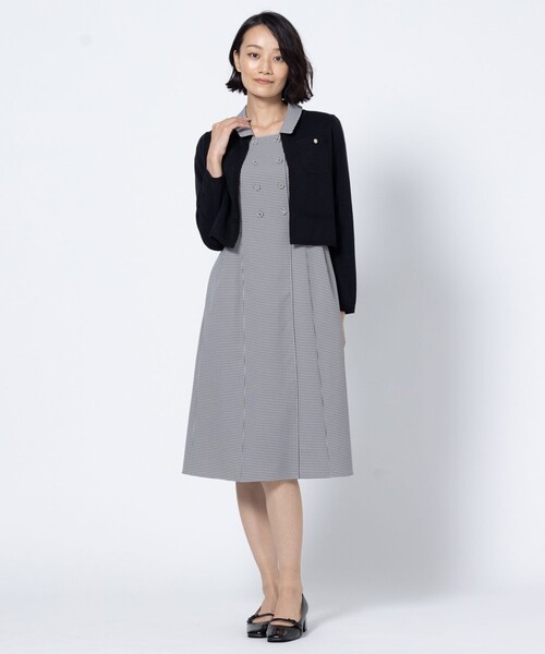TOCCA(トッカ)の「MAKE BOX カーディガン(カーディガン/ボレロ・レディース・ブラック系/アイボリー系・SMALL/MEDIUM)」の5枚目の写真