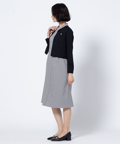 TOCCA(トッカ)の「MAKE BOX カーディガン(カーディガン/ボレロ・レディース・ブラック系/アイボリー系・SMALL/MEDIUM)」の6枚目の写真