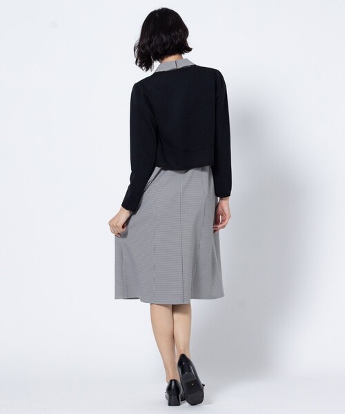 TOCCA(トッカ)の「MAKE BOX カーディガン(カーディガン/ボレロ・レディース・ブラック系/アイボリー系・SMALL/MEDIUM)」の7枚目の写真