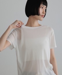 LOWRYS FARM | ナイロンシアーＴＥＥ 1063358(Tシャツ/カットソー)