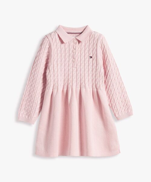 TOMMY HILFIGER｜トミー ヒルフィガー（キッズ）のワンピース（ピンク