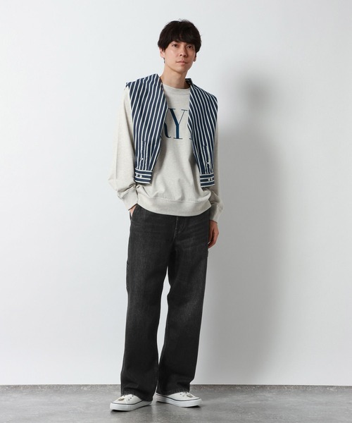 GLOBAL WORK（グローバルワーク）の「ペインターデニムパンツ/680958（デニムパンツ・メンズ・ダークブラウン/その他/ライトブルー・LARGE/SMALL/MEDIUM）」の22枚目の写真