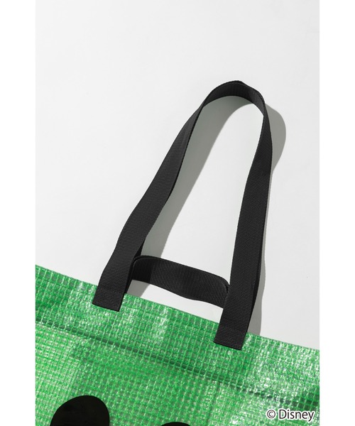 WCJ(ダブルシージェイ)の「Disney / PVC TOTE BAG(トートバッグ・レディース・ホワイト/グリーン・FREE)」の6枚目の写真
